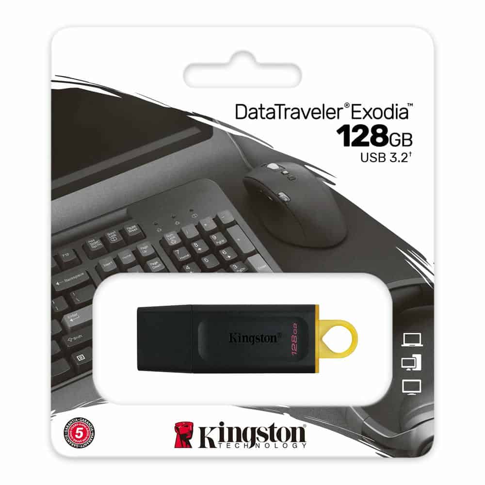 (image for) Kingston 128GB USB3.2 DataTraveler Exodia Pen Drive
